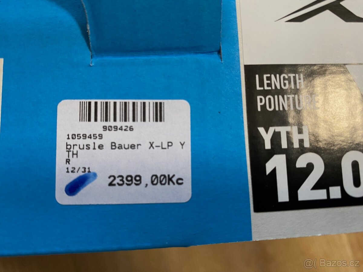 Brusle Bauer X-LP YTH - vel. 31 (12), vč. chráničů nožů - 7