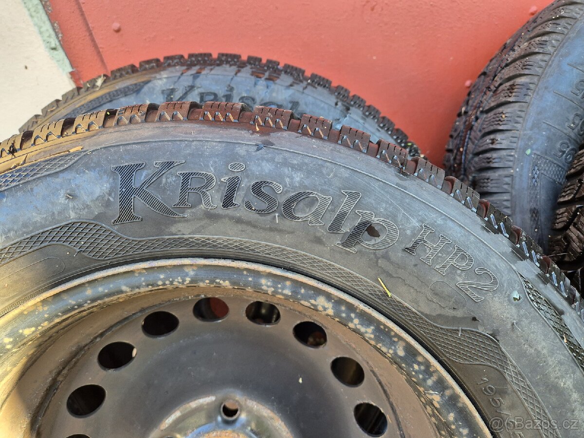 Plechové disky 6JX15 H2 15"I. Na zimních pneu. - 7