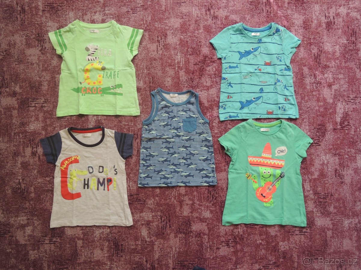 Balík oblečení pro chlapečka 92 - jarní/letní - 7