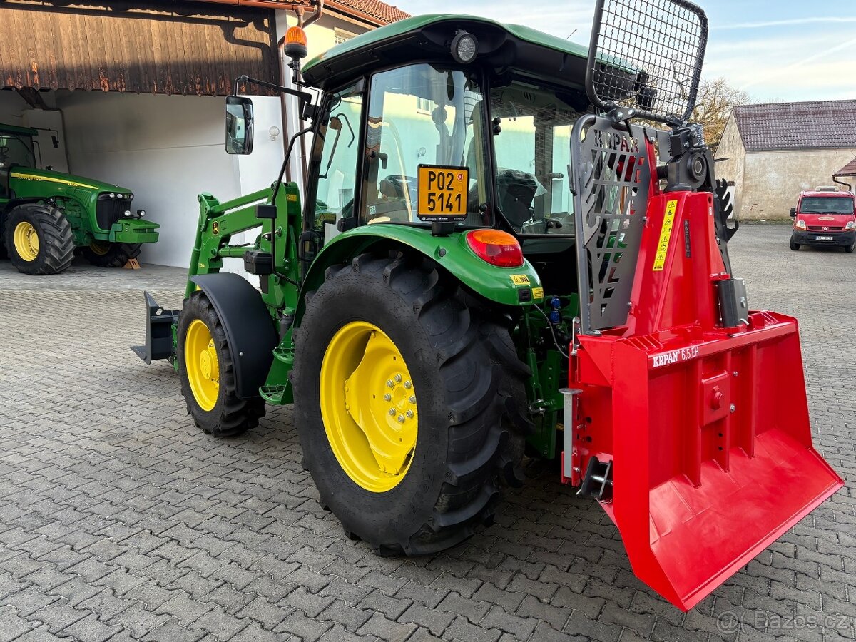 JOHN DEERE 5075 E s lesní nástavbou (UKT) - 7