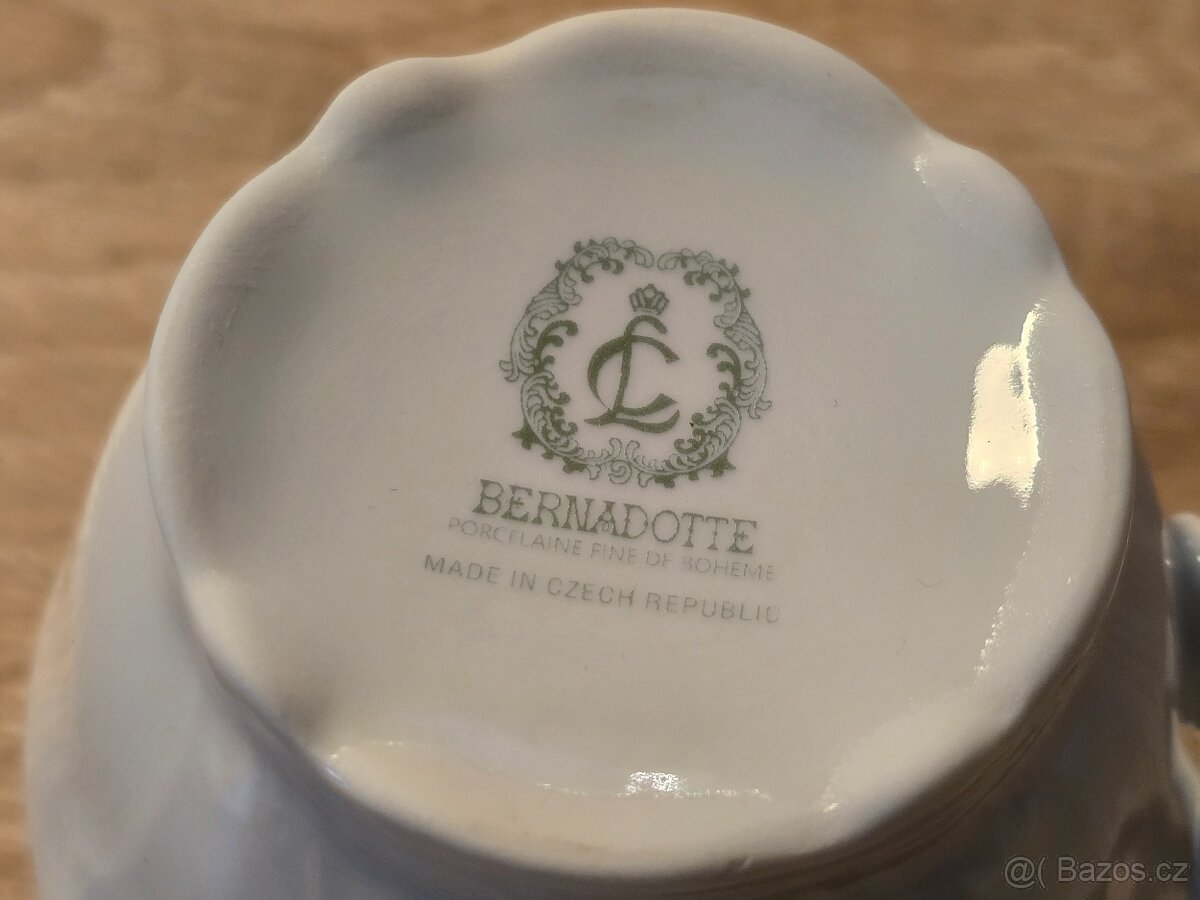 Nová čajová souprava Thun Bernadotte růžová kompletní - 7