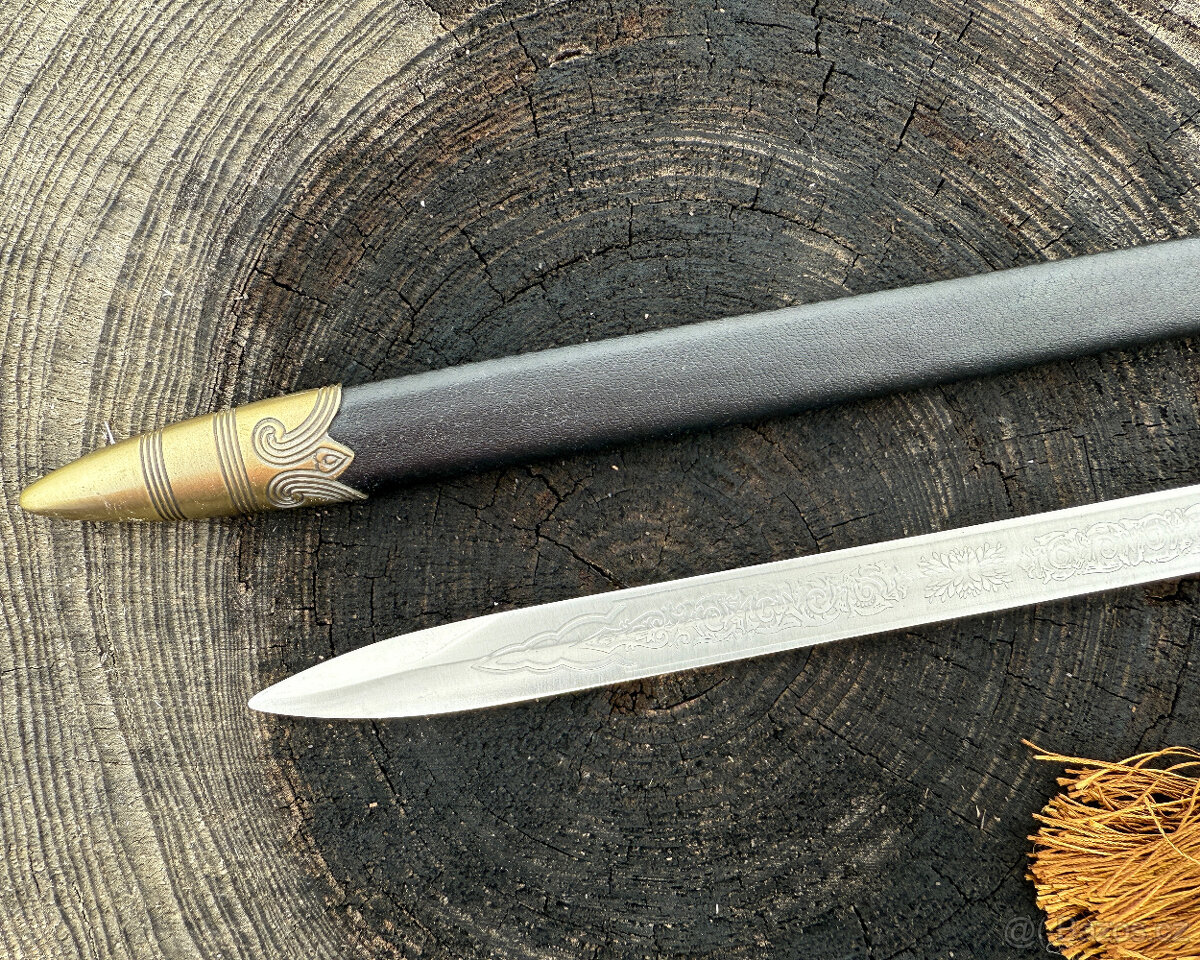 Dekorativní dýka Marines Officer s pochvou vojenská replika - 7