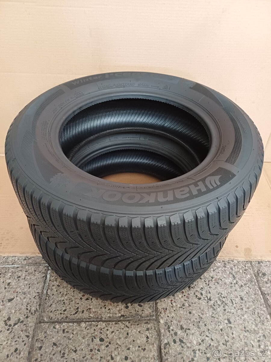 ZIMNÍ pneu Hankook 195/65/r15 2ks - 7