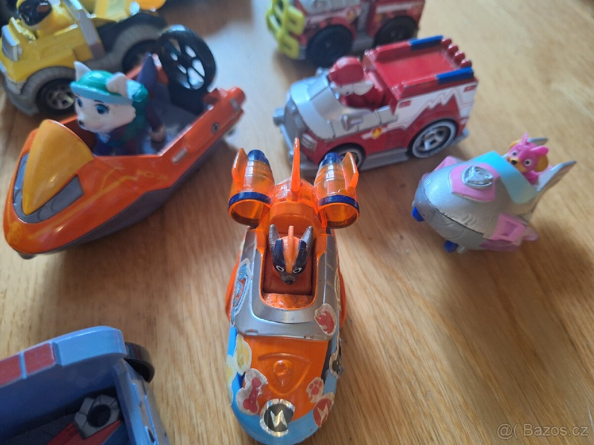 Tlapkova patrola - figurky a auta - 7