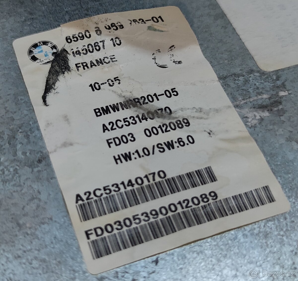 BMW modul mavigace, MK4, 2005, CZ jazyk. - 7