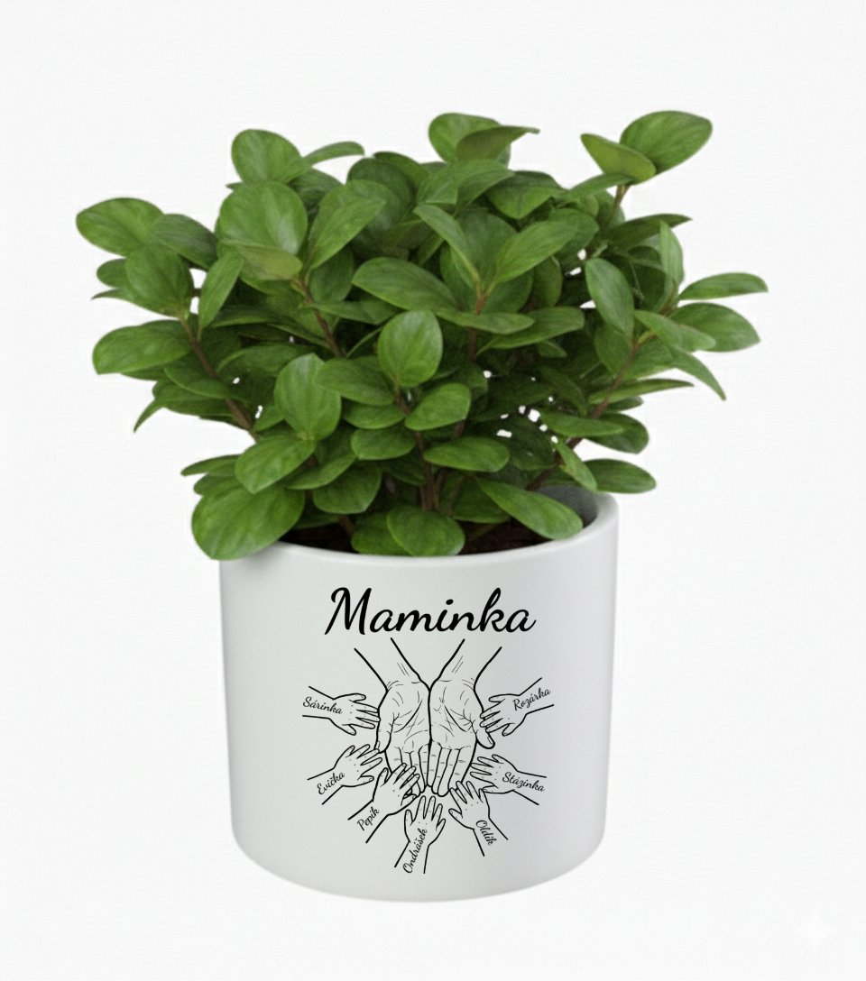 Květináč - Maminka a děti - 7