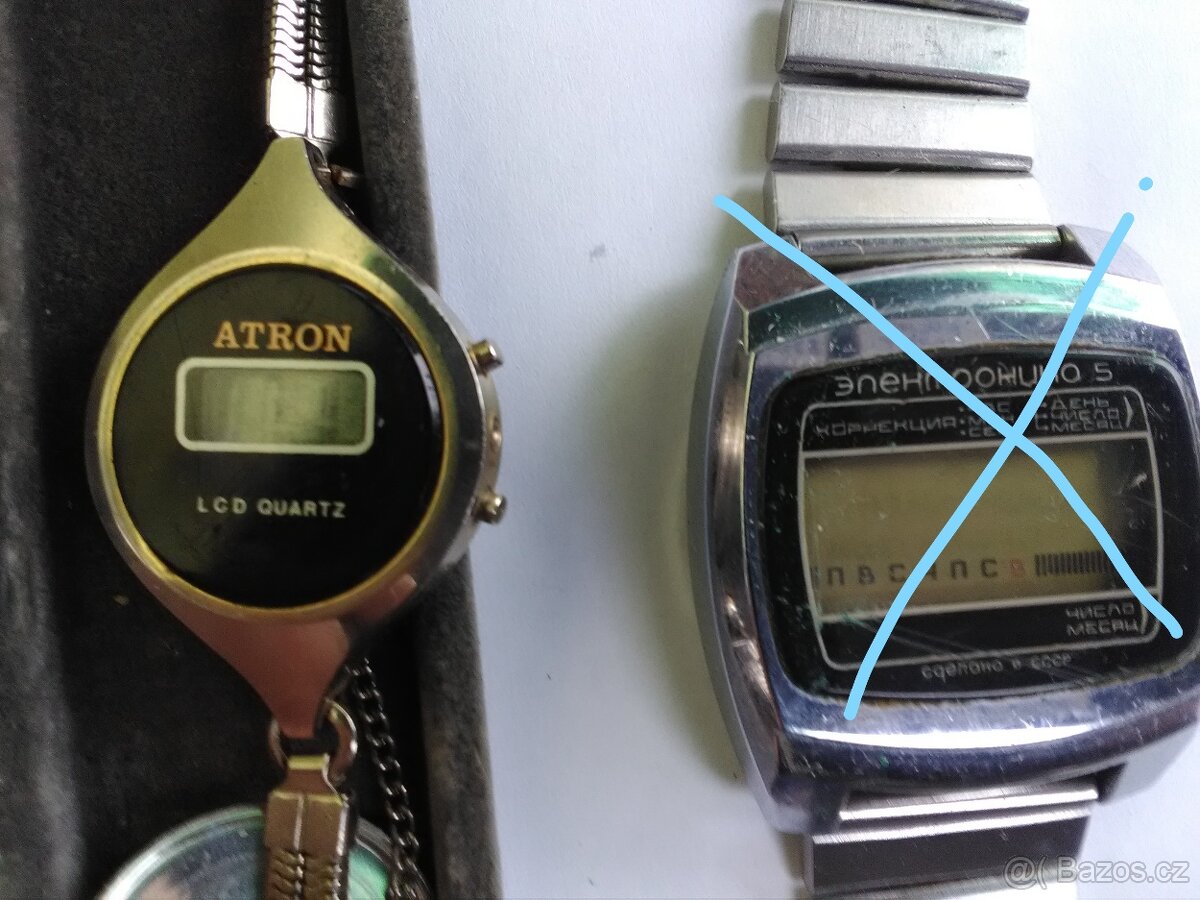 Prodám starší hodinky a budíky - nefunkční - 7