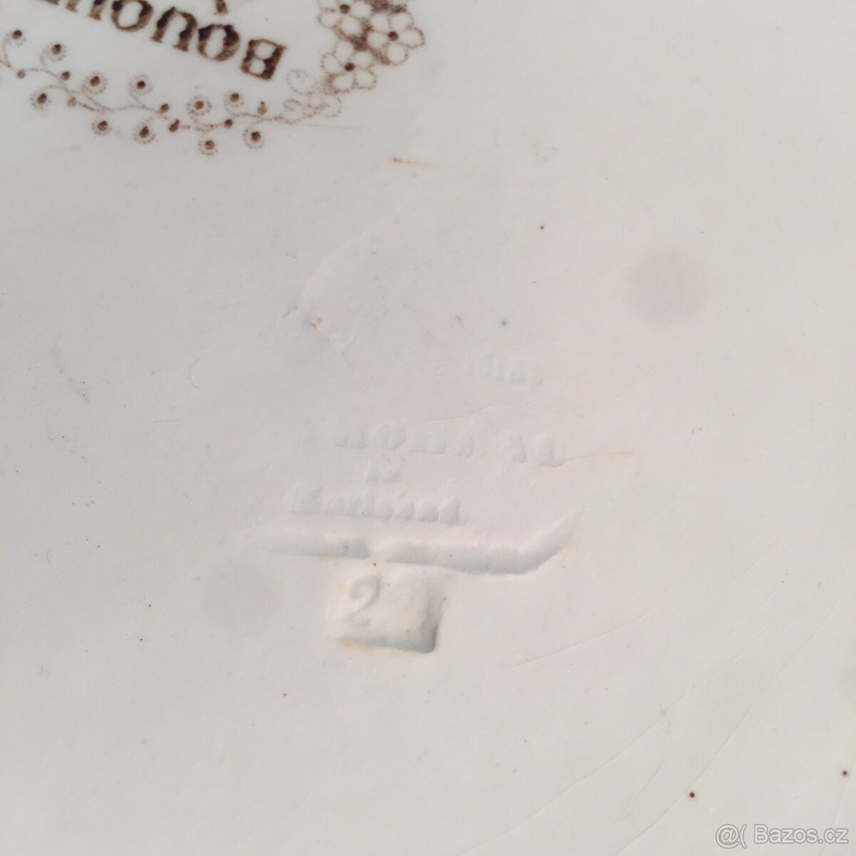 200 let staré talířeAltrohlau Karlsbad Prag 1850 - 7