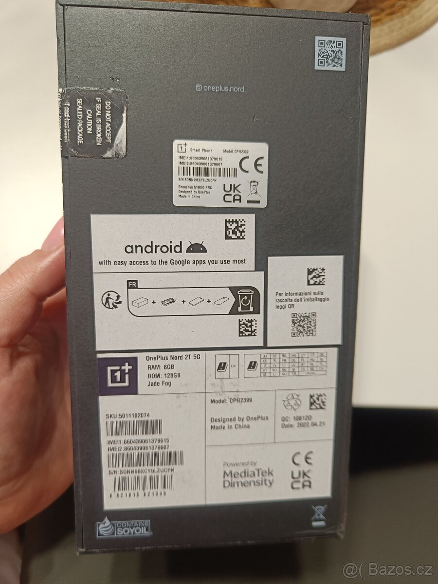 OnePlus Nord 2T - 128GB - 7