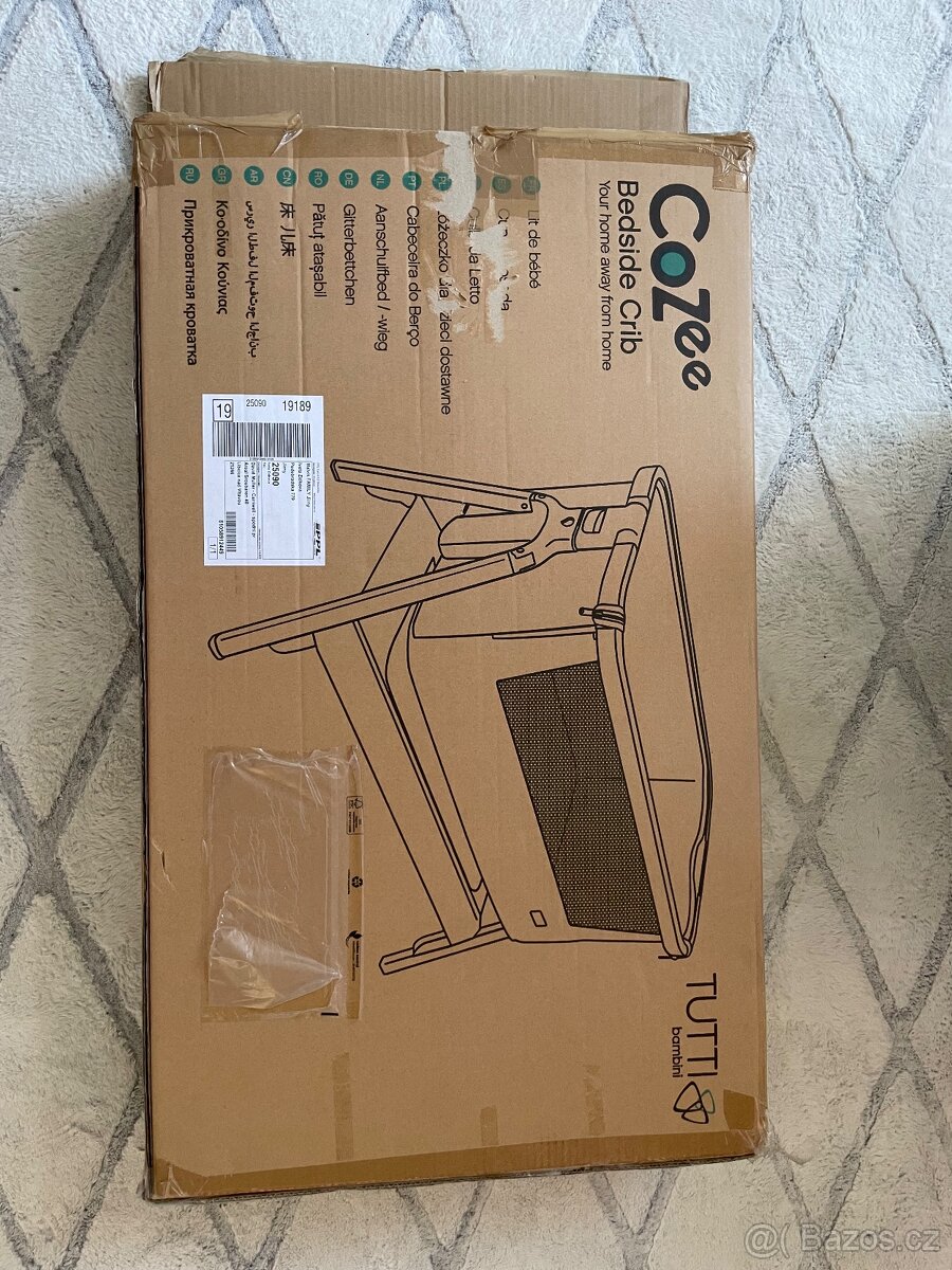 Dětská Postýlka CoZee col.04, TUTTI Bambini - 7