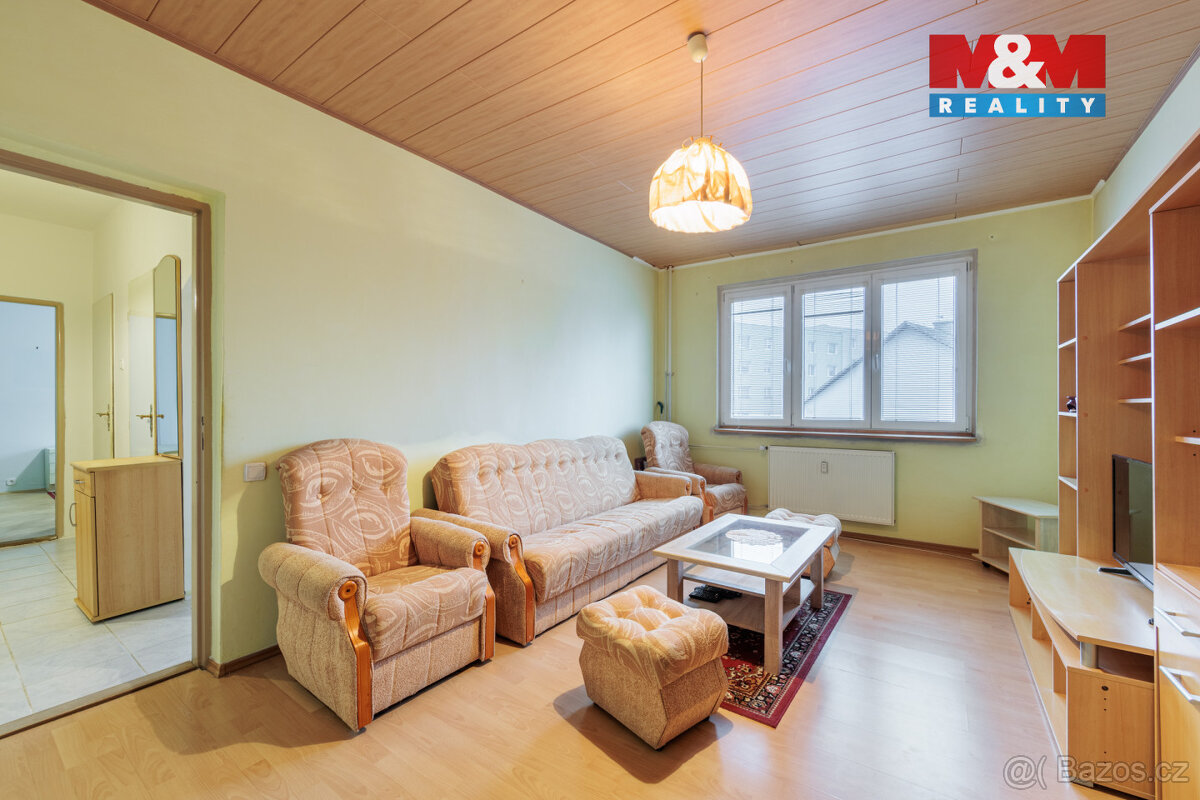 Pronájem bytu 2+1, 53 m², Bochov, ul. Obuvnická - 7