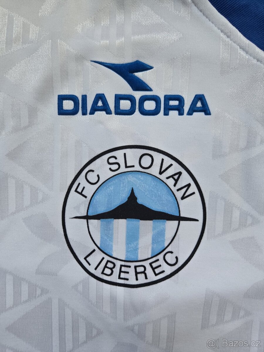 Originalni dres FC Slovan Liberec Pospisil 4 Diadora XL - 7