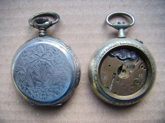 Prodám STŘÍBRNÉ KAPESNÍ HODINKY - 7