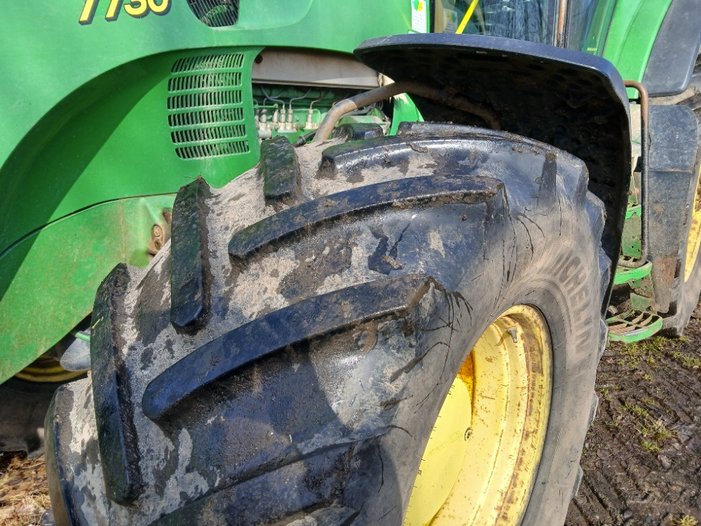 John Deere 7730 -Vadný motor - 7