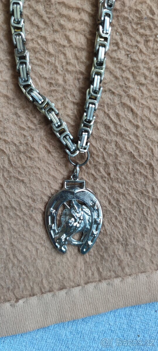 Řetízek s podkovou - 7