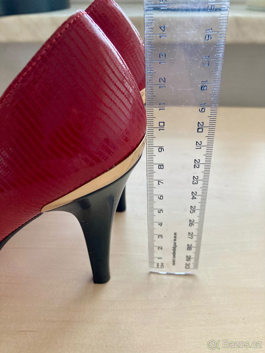 Kožené lodičky v.37 - 7
