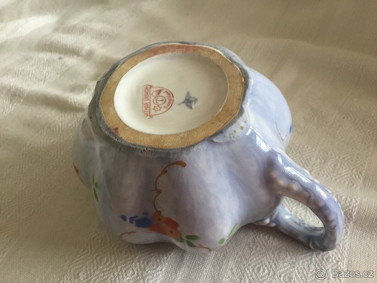 konvicka Art deco, cukrenka, vice druhu - 7