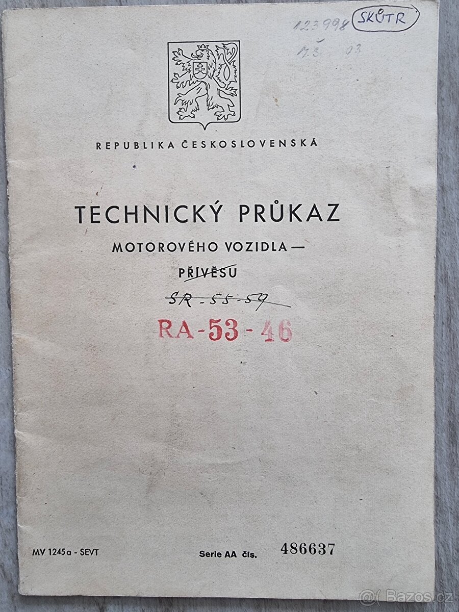 ČZ 175 skútr prase - 7