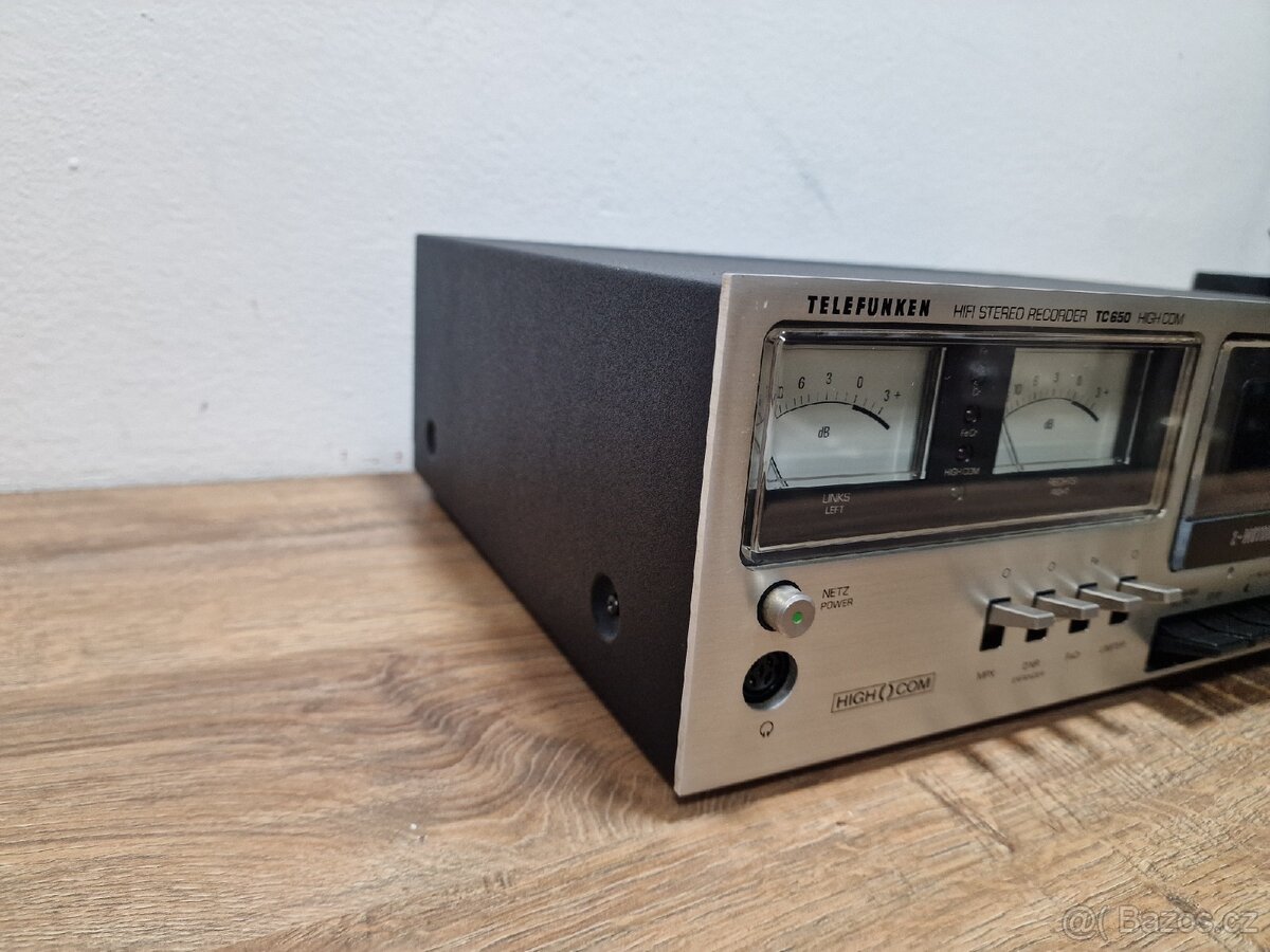 Vintage tape deck Telefunken Tc 650 High Com - 7