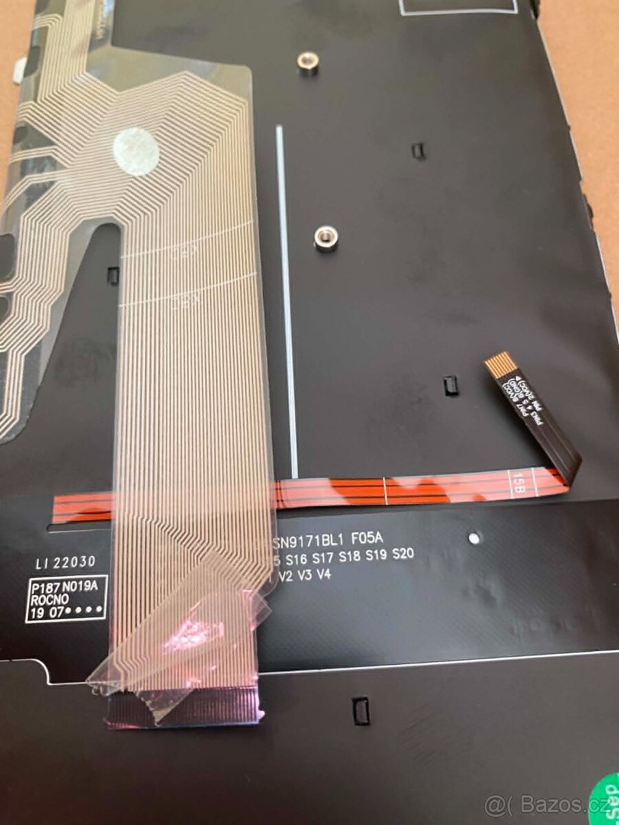 Klávesnice pro HP ProBook 650 G4 650 G5, US layout - 7