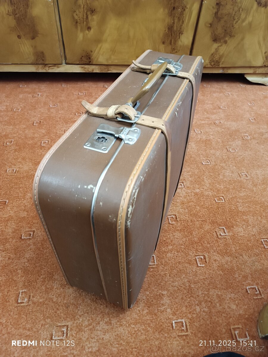 Starý retro Kufr - 7