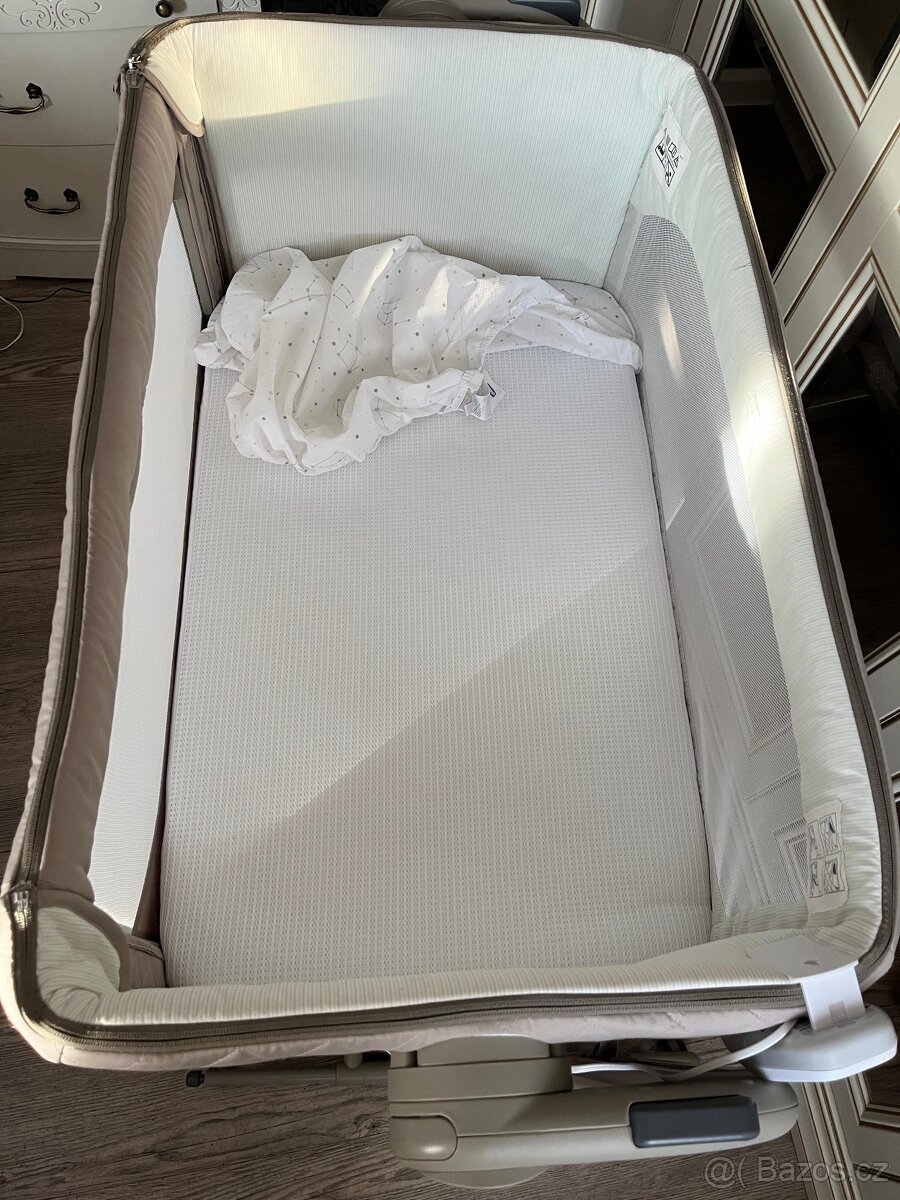 Chicco dětská postýlka Next2Me Magic béžová - 7