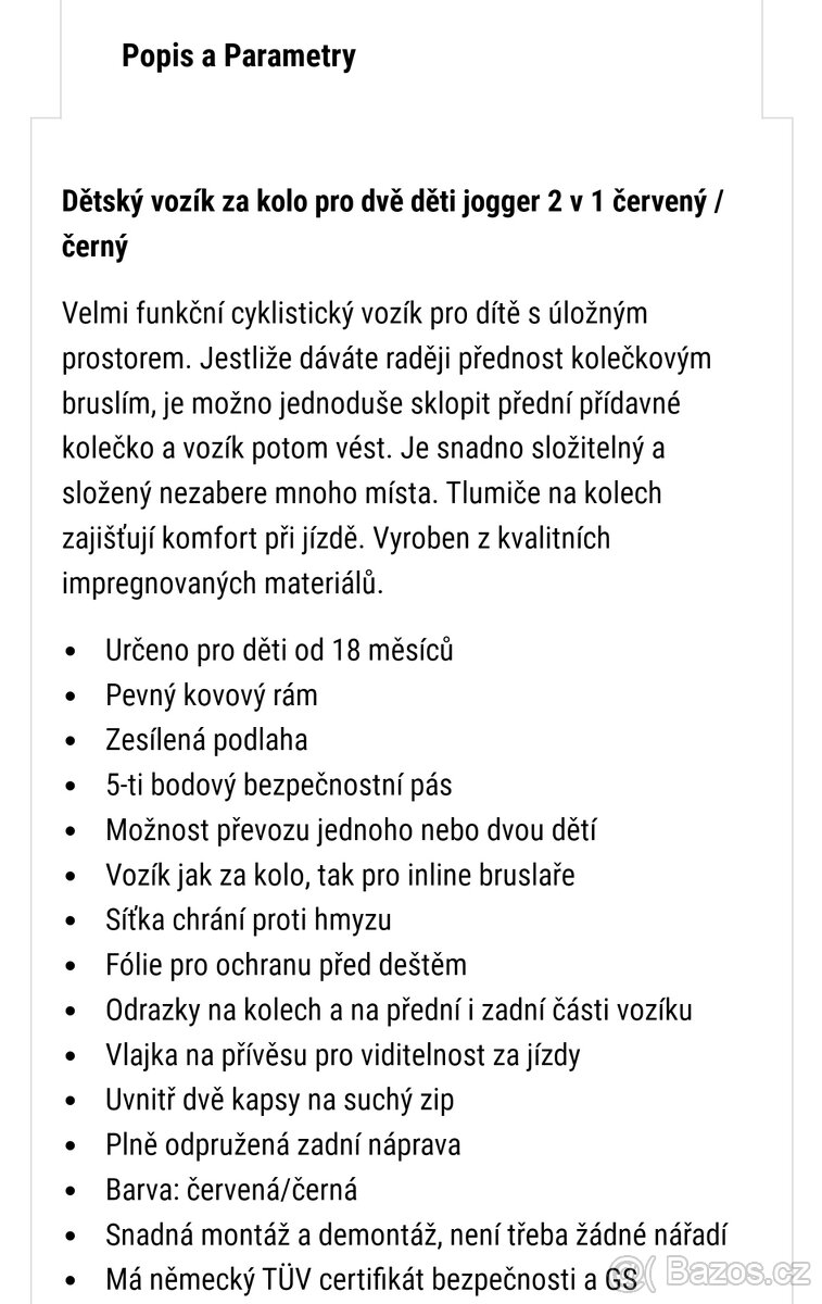 Cyklovozik Jogger - 7