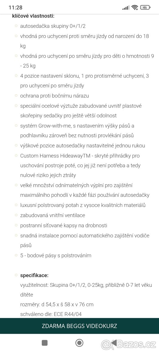 Autosedačka JOIE - 7