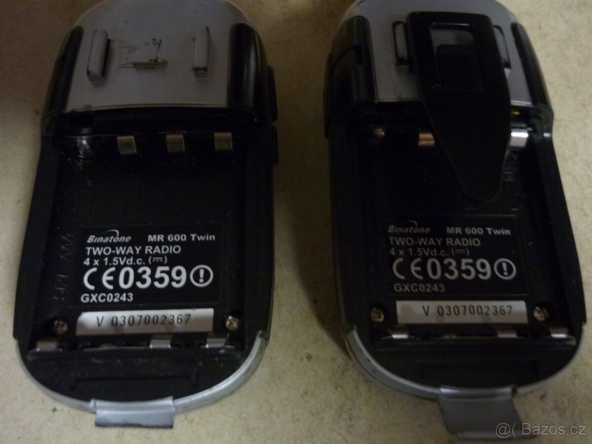 VYSÍLAČKY BINATONE MR 600 - 7