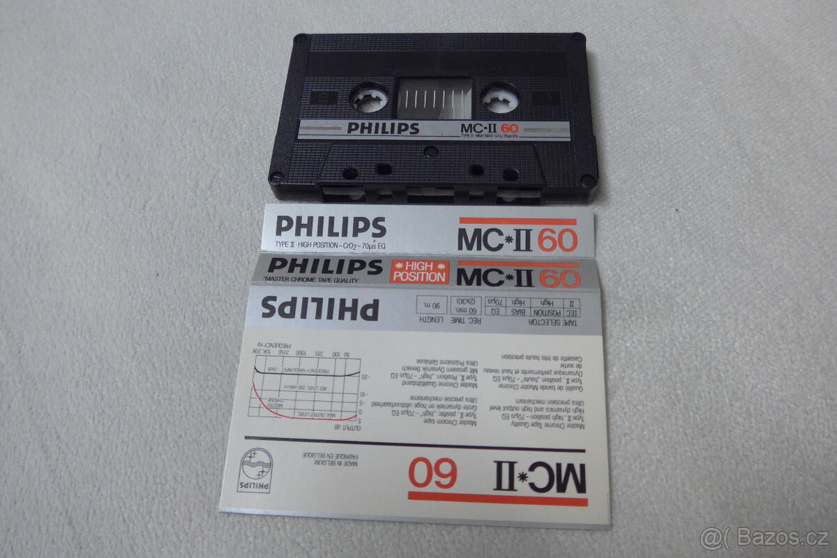 AudioKazety PHILIPS MC-II60 MC-II90 3ks - 7