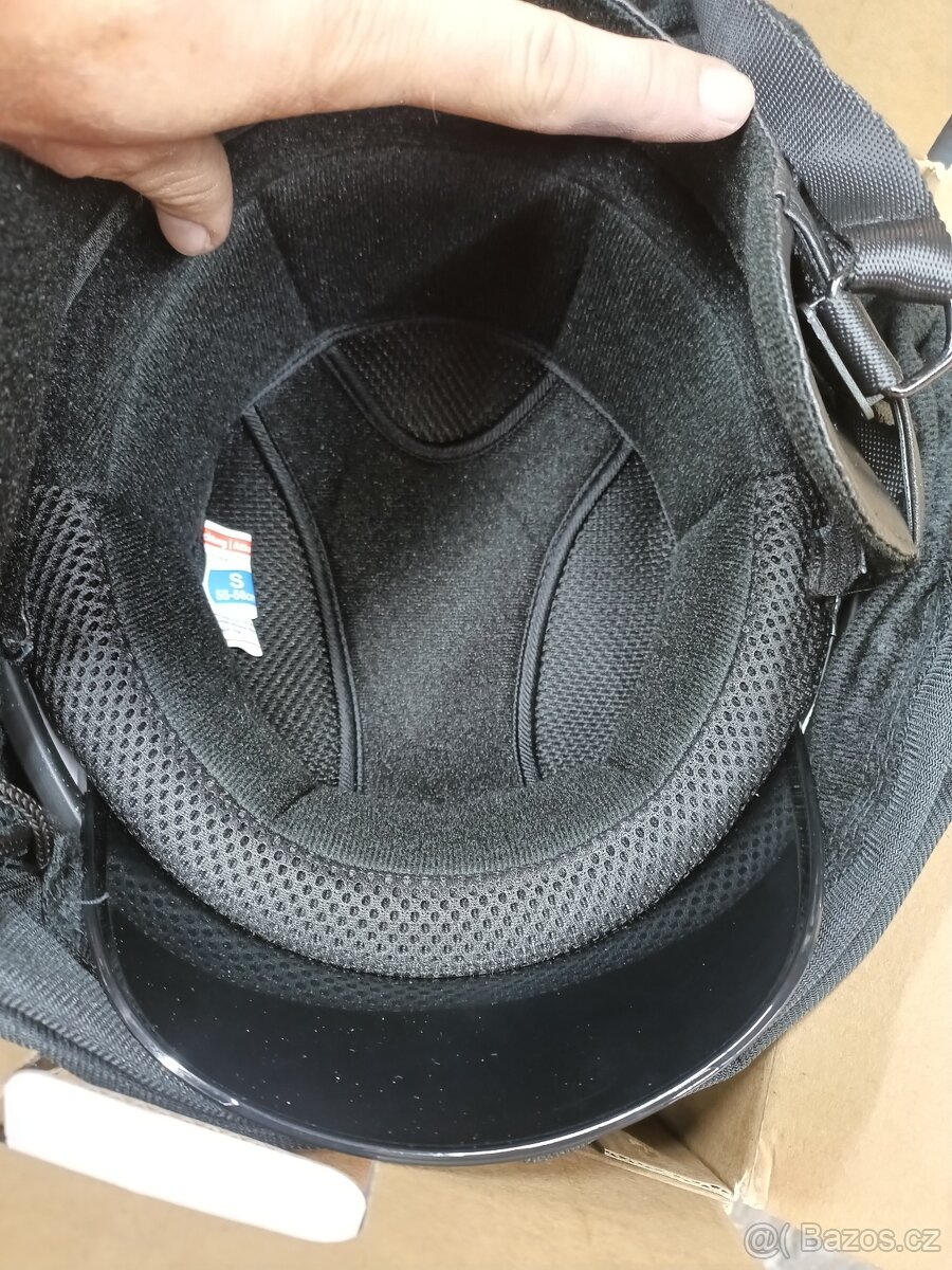 Na prodej moto helma VB s kšiltem velikost S , M , L, XL - 7