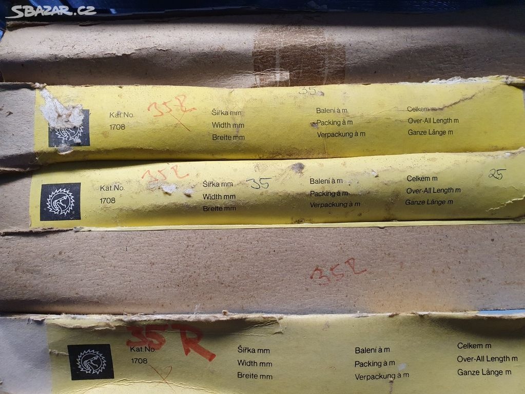 Pilový pás na dřevo 35x0,7 R - 25m - 34 kč/m - 7