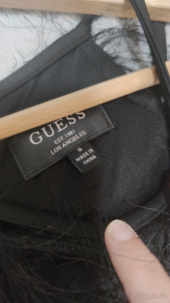 Luxusní šaty Guess s třásněmi - 7