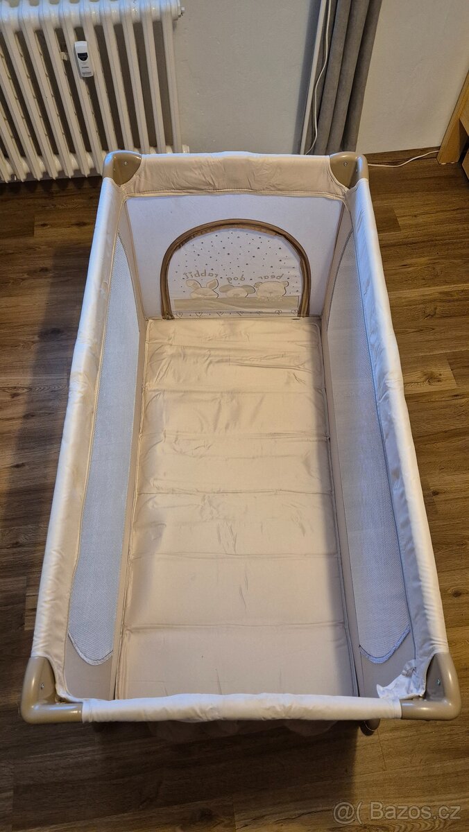 Cestovní postýlka ZOPA NANNY s polohováním + matrace - 7