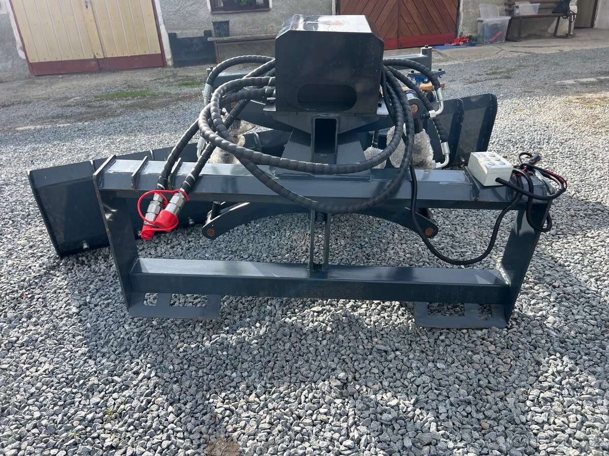 grejdr noví na smykový nakladač ovládání elektrické 12 v - 7