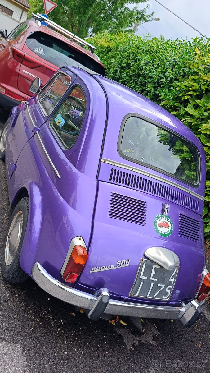 Fiat 500 D Trasformabile Protivítr - 7