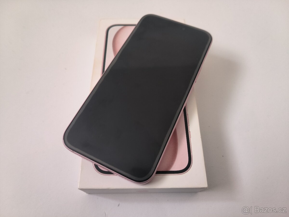 apple iphone 15 128gb Pink / Batéria 89% - 7
