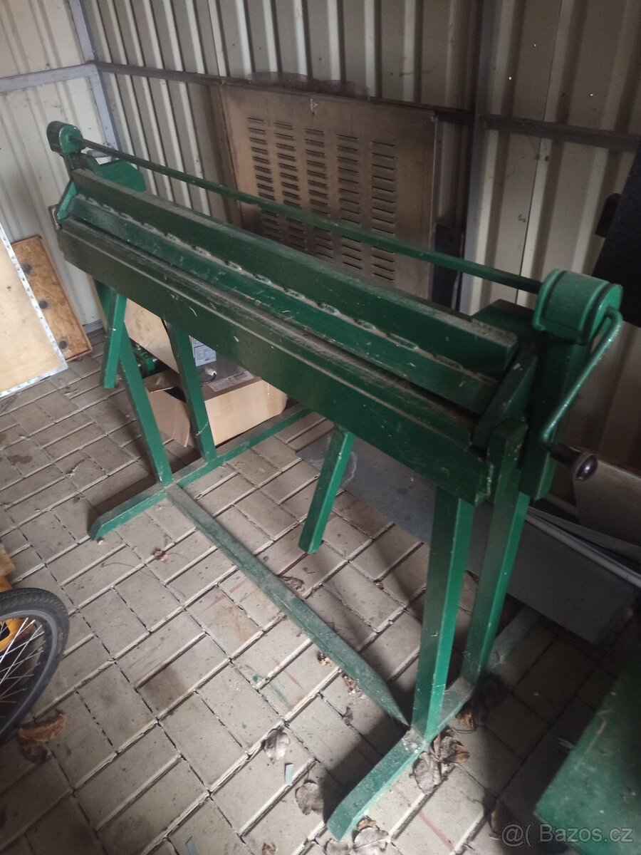 Tabulové nůžky na plech , ohýbačka plechu - 7