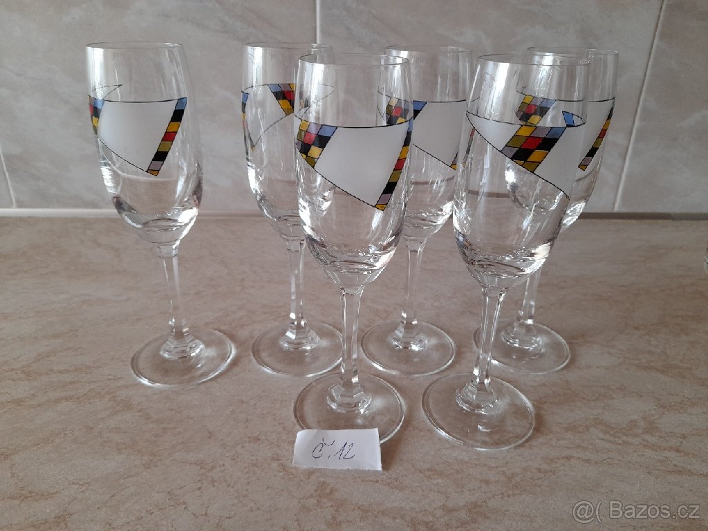 Sklenice na šampus, koňak - 7