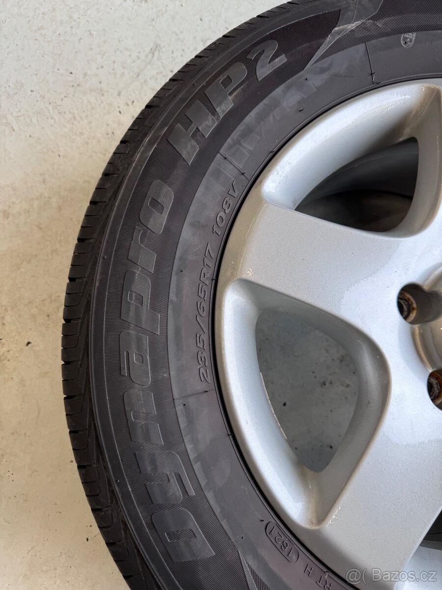 Prodám originální alu disky z vozu VW Touareg - 7