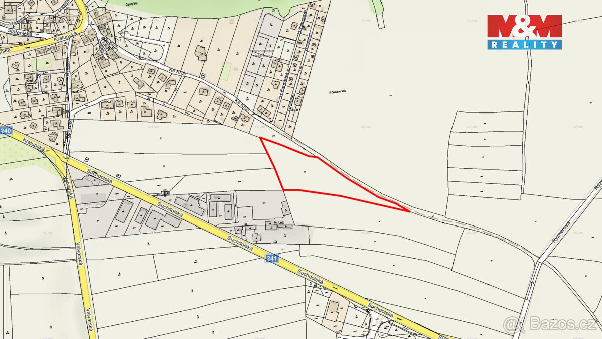 Prodej pole, 10 682 m², Únětice - 7