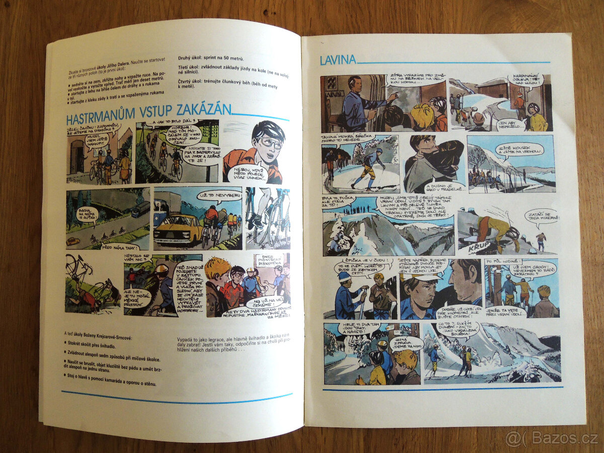 komiks Marko Čermák Modrá pětka 1988 komiksy - 7