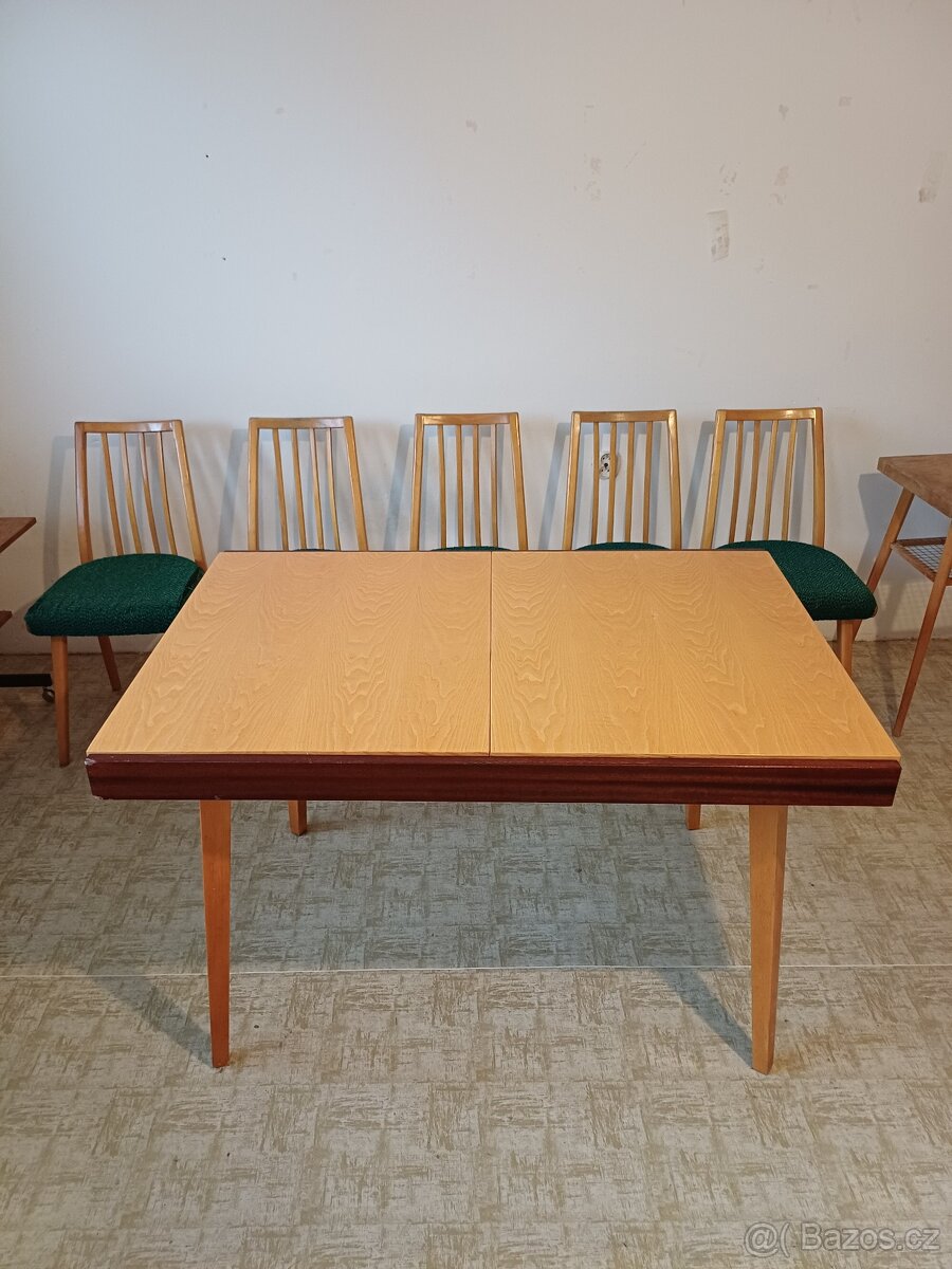 stůl Jitona rozkládací 70. léta - 7