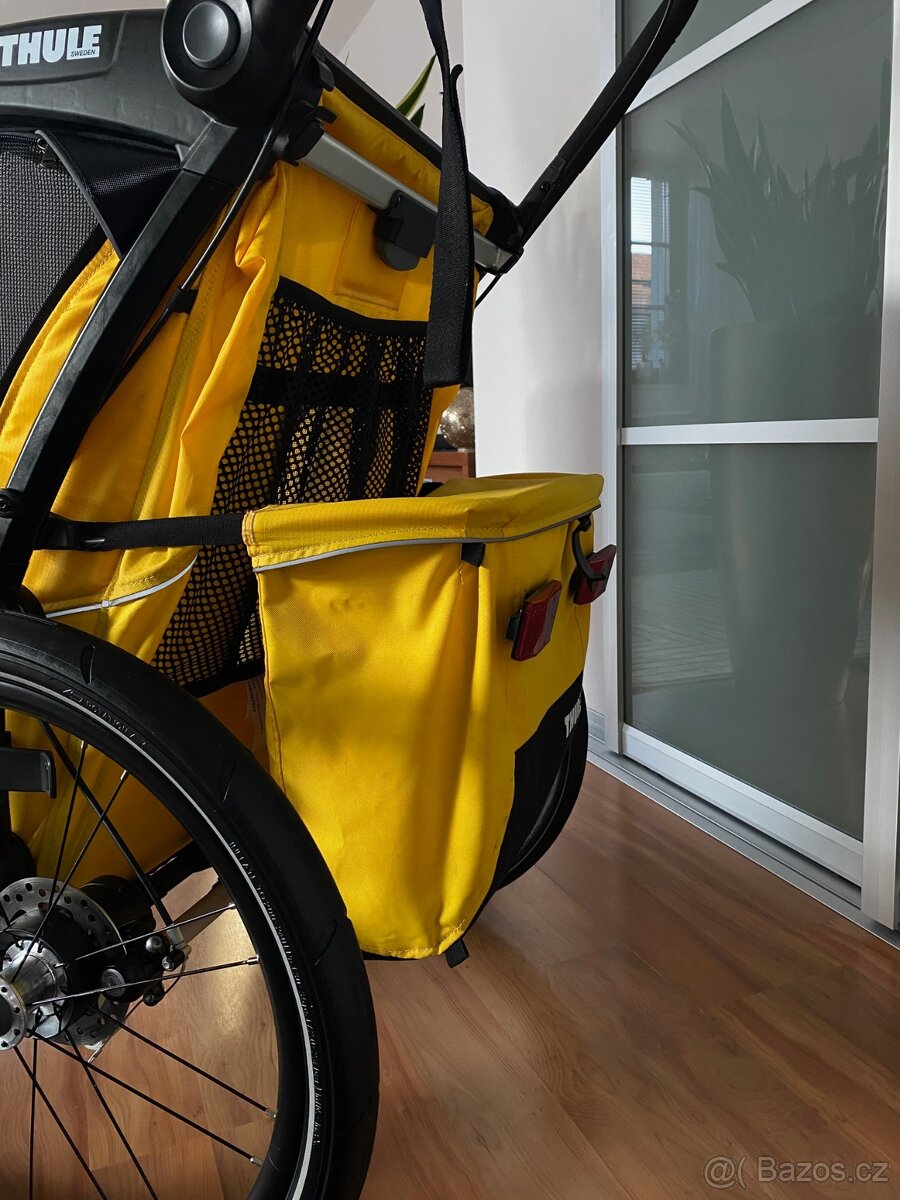 💛🖤 Thule Chariot Sport + 3 sety 🖤💛 - 7