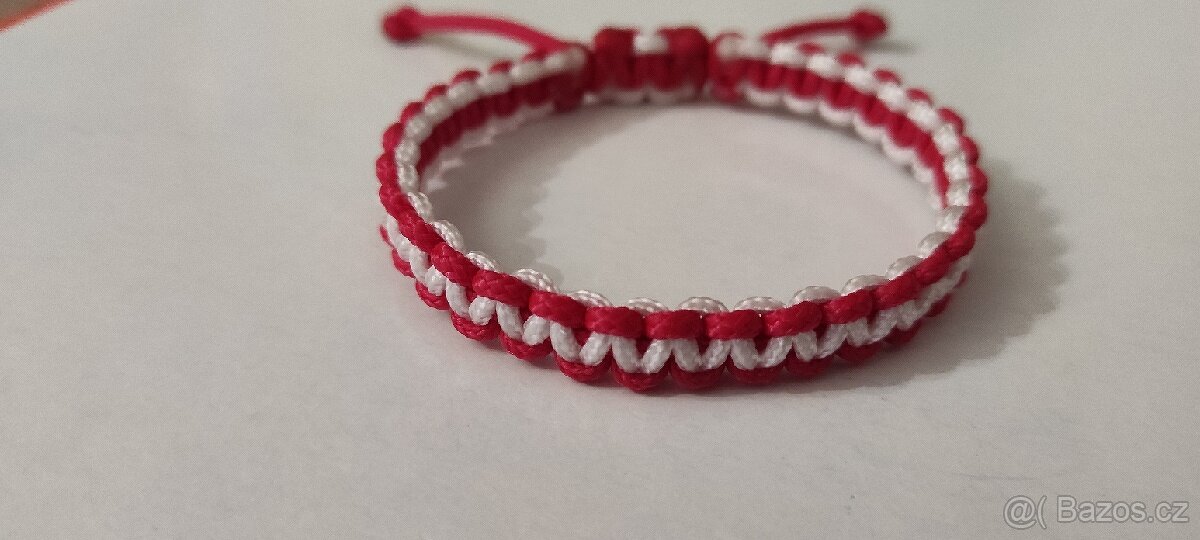 Pletené náramky,různé druhy - 7