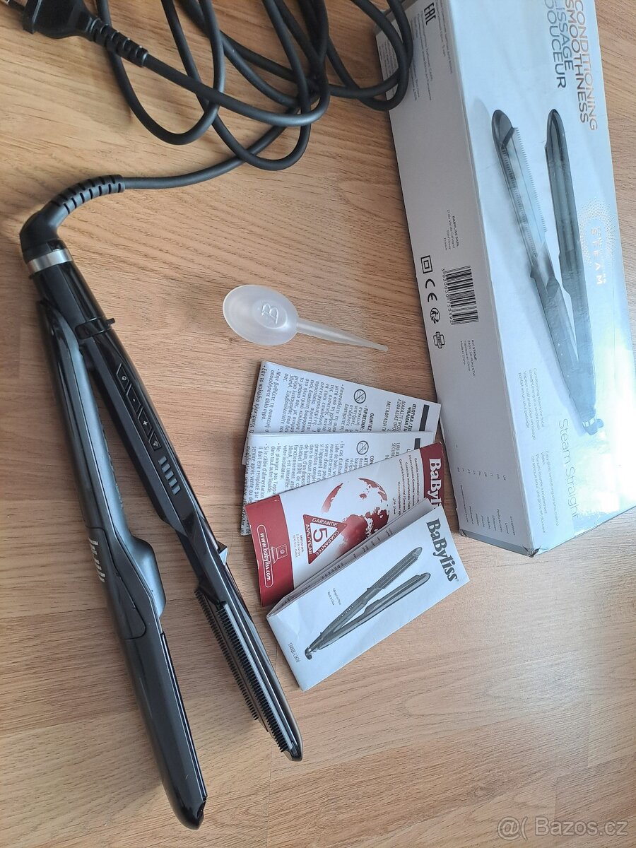 Parní žehlička na vlasy Babyliss - 7