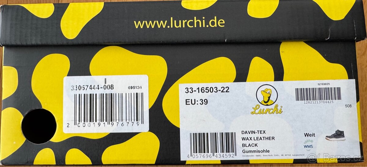 Dětské zimní boty Lurchi, nové, vel. 39 - 7