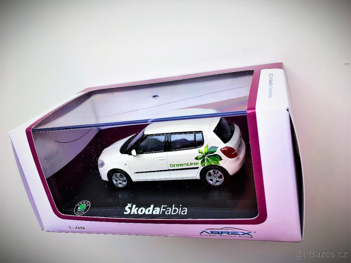 Model ŠKODA Fabia II "GREEN LINE" Abrex 1/43 - 7