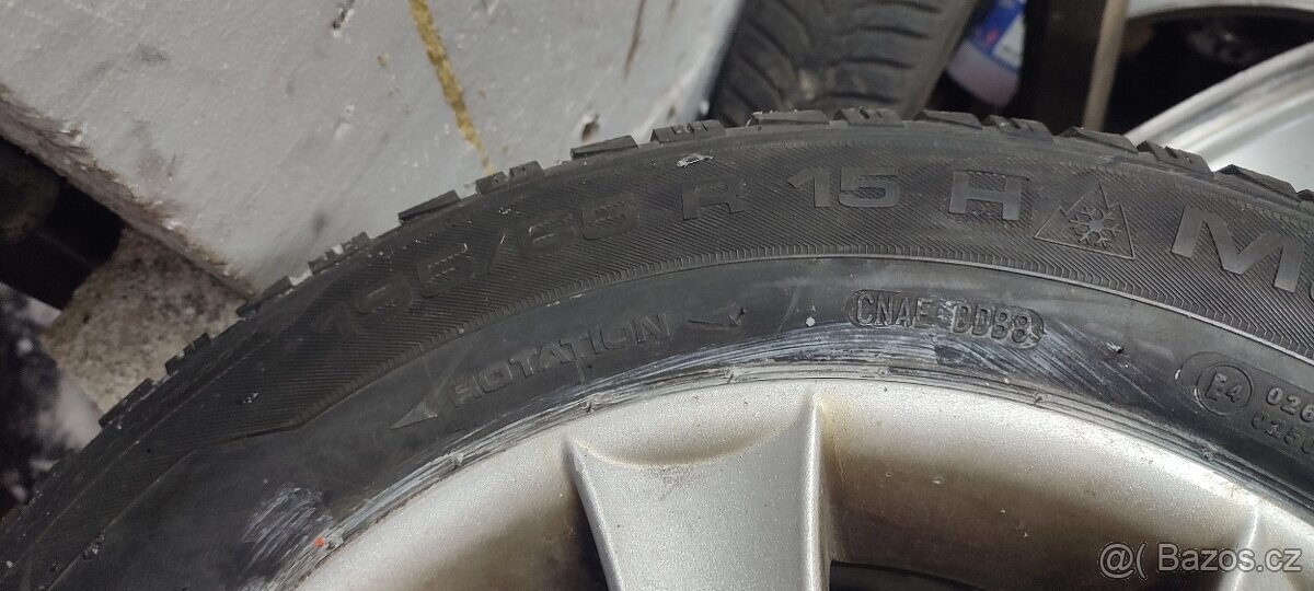 15" zimni Mazda kia hyundai 195/65 R15 - 7