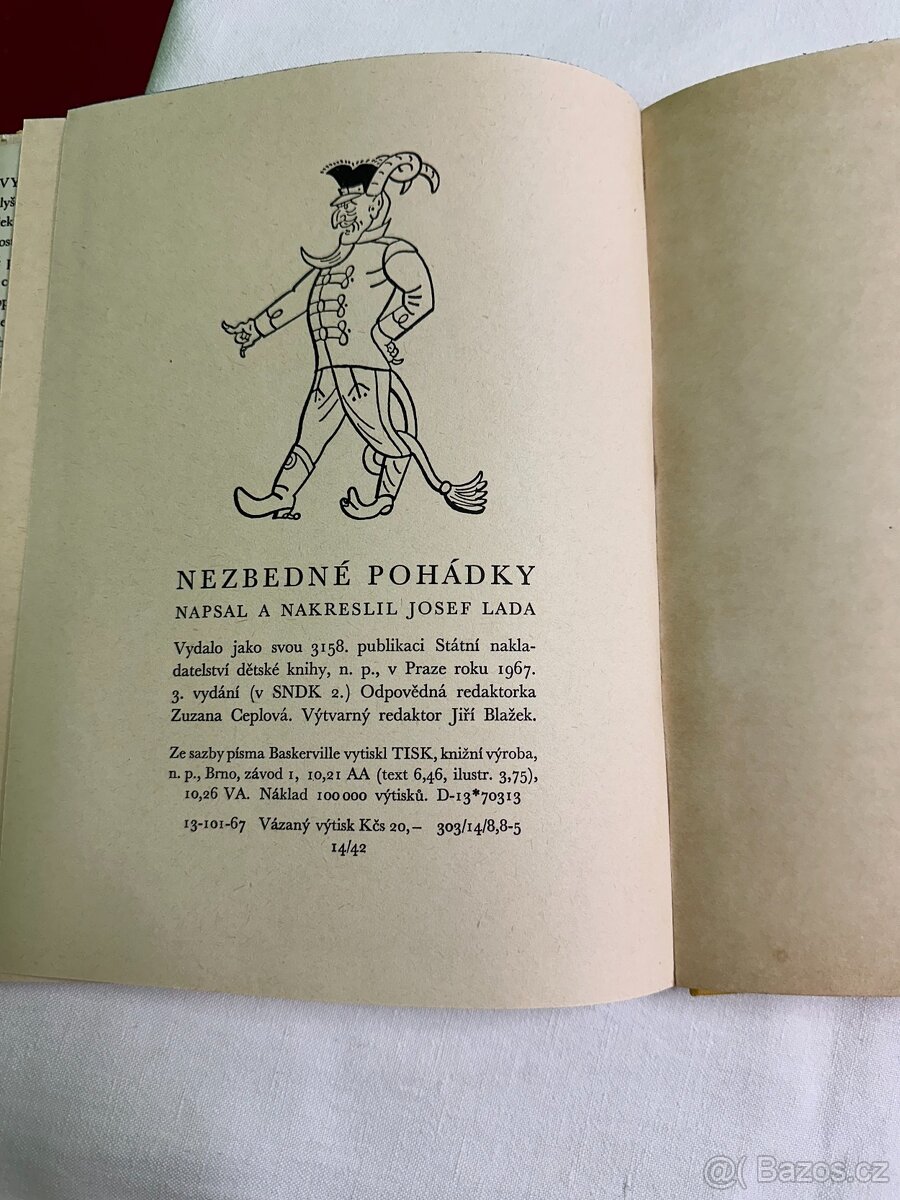Josef Lada - NEZBEDNÉ POHÁDKY - 1967 - 7